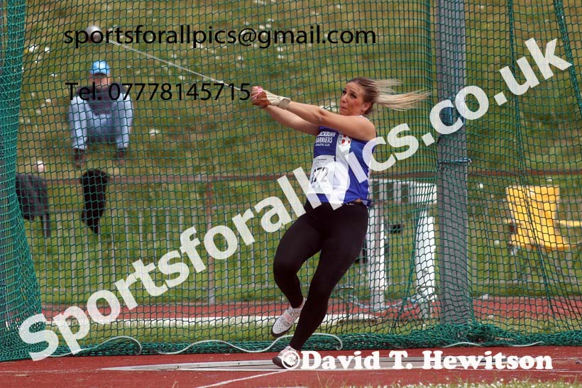 Senior womens hammer, 2022 Northern Senior and Under-20 Champs., Wavertree Athletics Centre, Liverpool. Photo: David T. Hewitson/Sports for All Pics